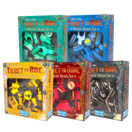 Ticket to Ride 20th Anniversary Deluxe Train Set Display - 鐵道任務20週年紀念 豪華火車套組